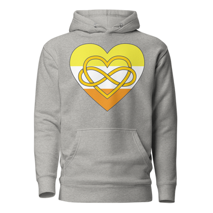 Polyamory Infinity Heart Maverique Pride Unisex Hoodie