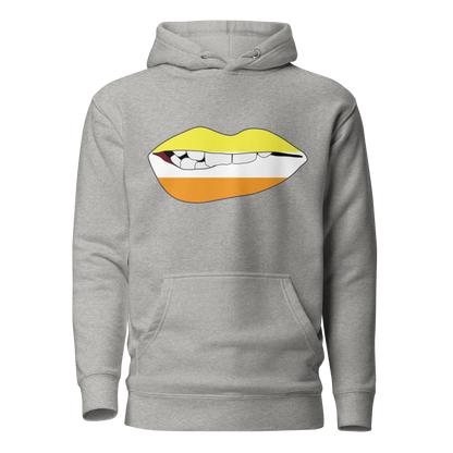 Biting Lips - Maverique Flag Unisex Hoodie