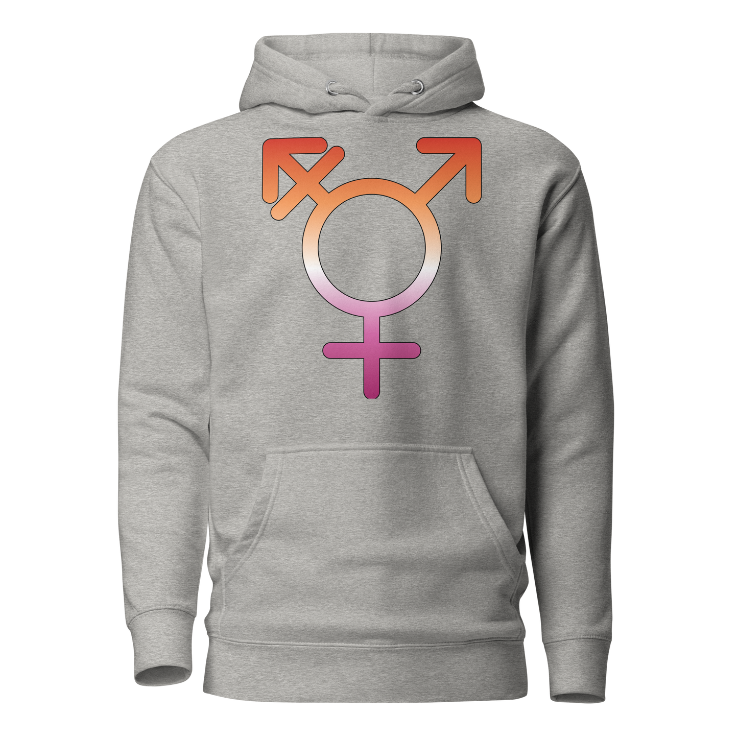 Transgender Symbol - Lesbian Pride Unisex Hoodie