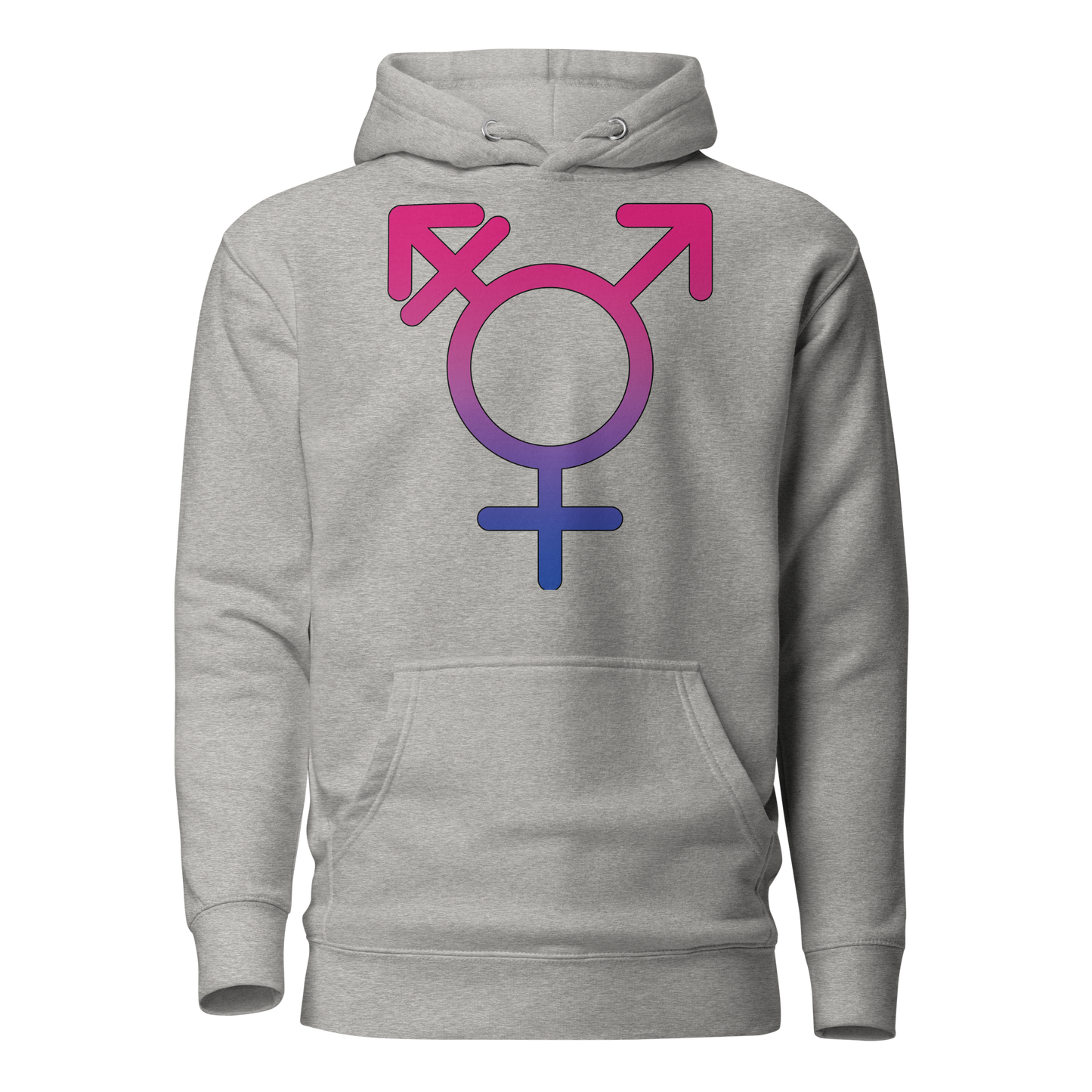 Transgender Symbol - Bisexual Pride Unisex Hoodie