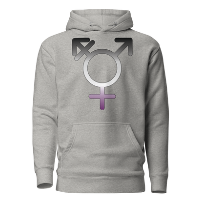 Transgender Symbol - Asexual/Demisexual Pride Unisex Hoodie