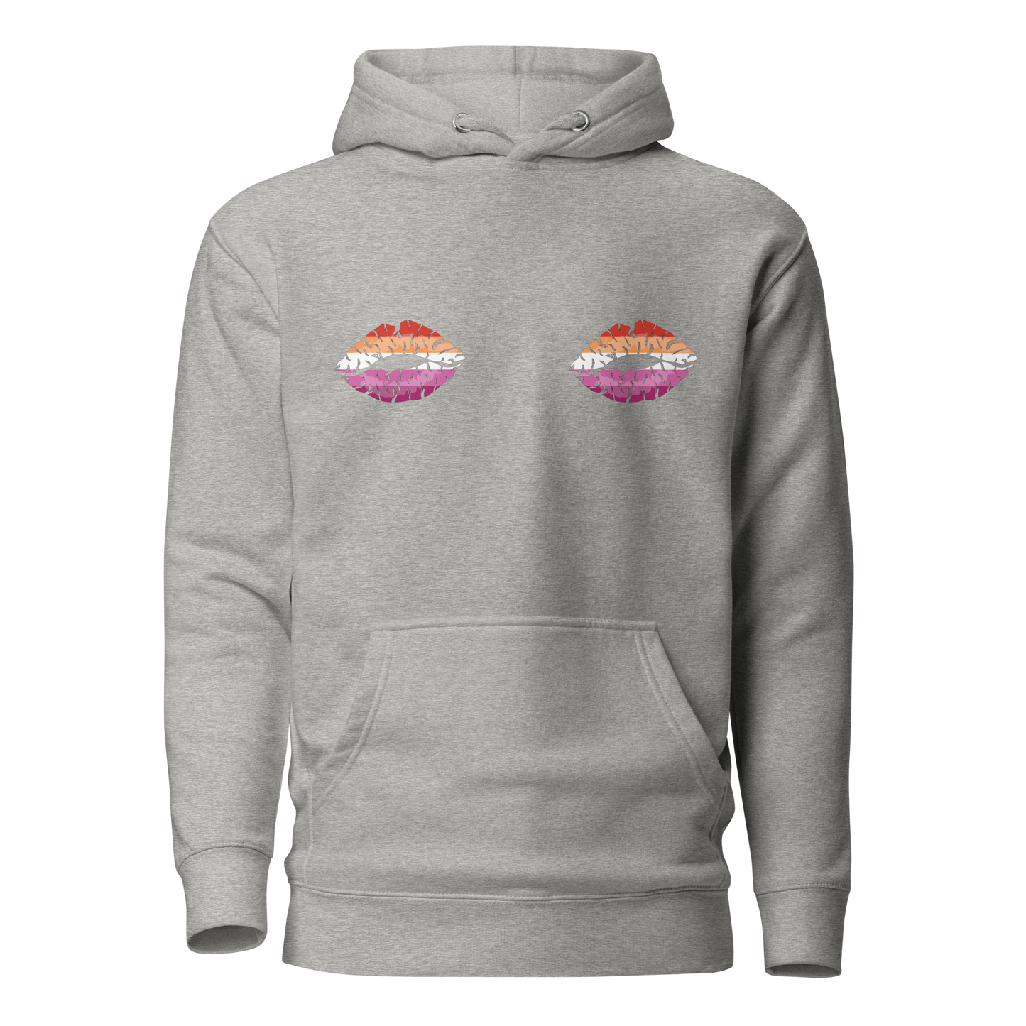 Lesbian Boob Kisses Unisex Hoodie