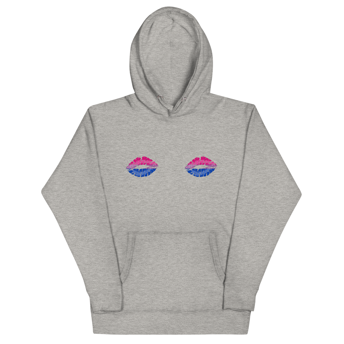 Bi Boob Kisses Unisex Hoodie