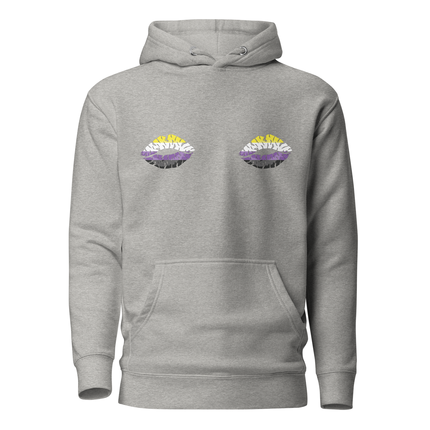 Enby Boob Kisses Unisex Hoodie