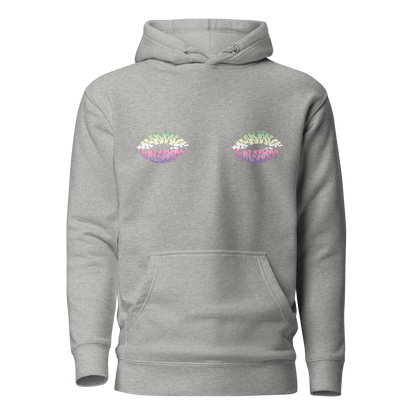 Genderfae Boob Kisses Unisex Hoodie