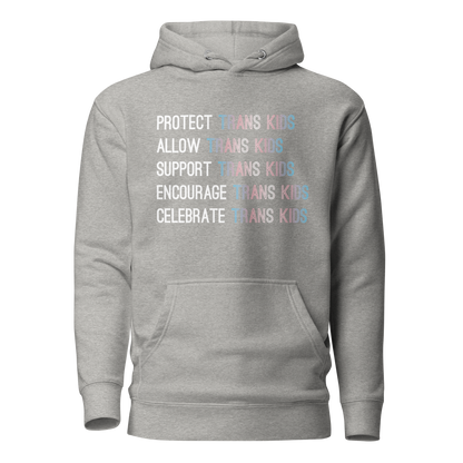 Support Trans Kids Unisex Hoodie