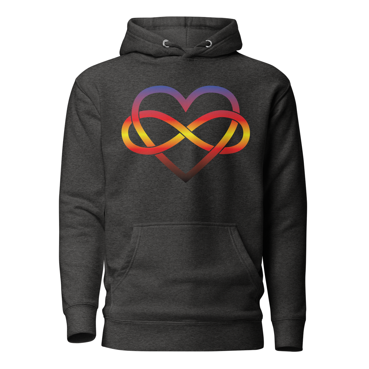 Polyamory Infinity Heart - Polyamory Unisex Hoodie