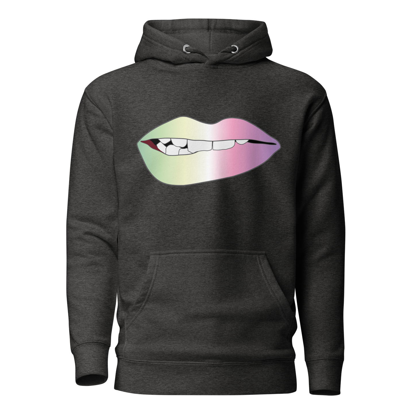 Biting Lips - Genderfae Pride - Gradient Unisex Hoodie