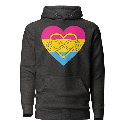 Polyamory Infinity Heart Pansexual Pride Unisex Hoodie