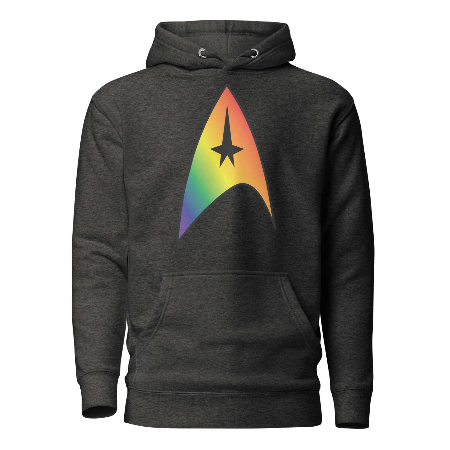 Starfleet Insignia - Rainbow Pride Unisex Hoodie