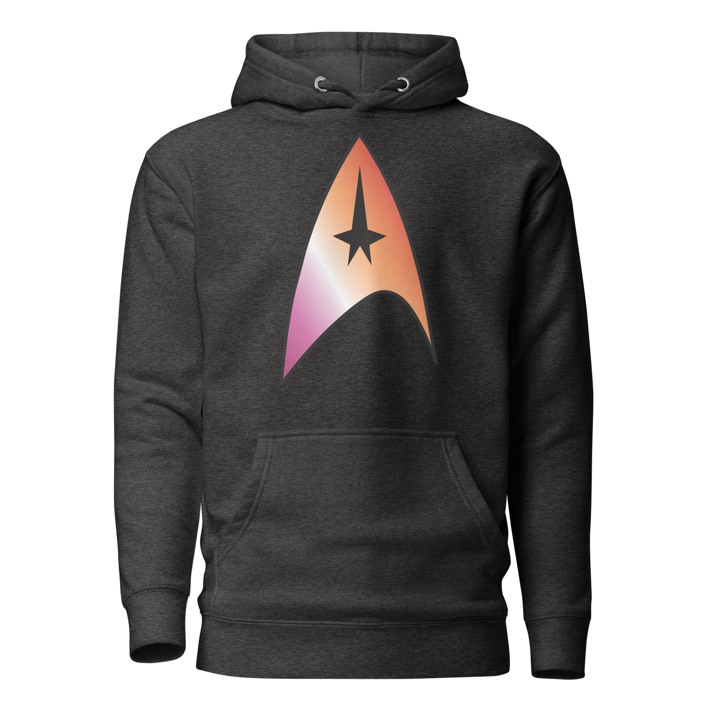 Starfleet Insignia - Lesbian Pride Unisex Hoodie