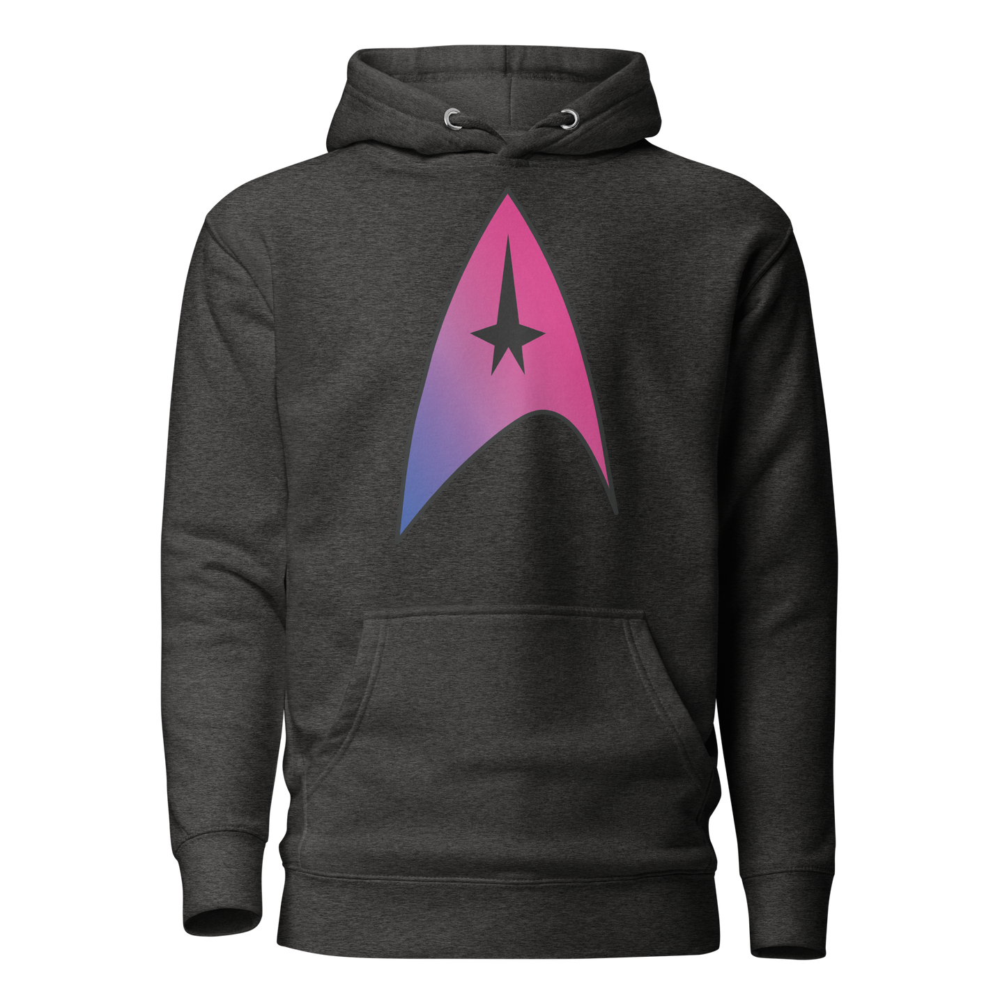 Starfleet Insignia - Bisexual Pride Unisex Hoodie