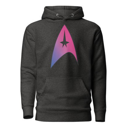 Starfleet Insignia - Bisexual Pride Unisex Hoodie