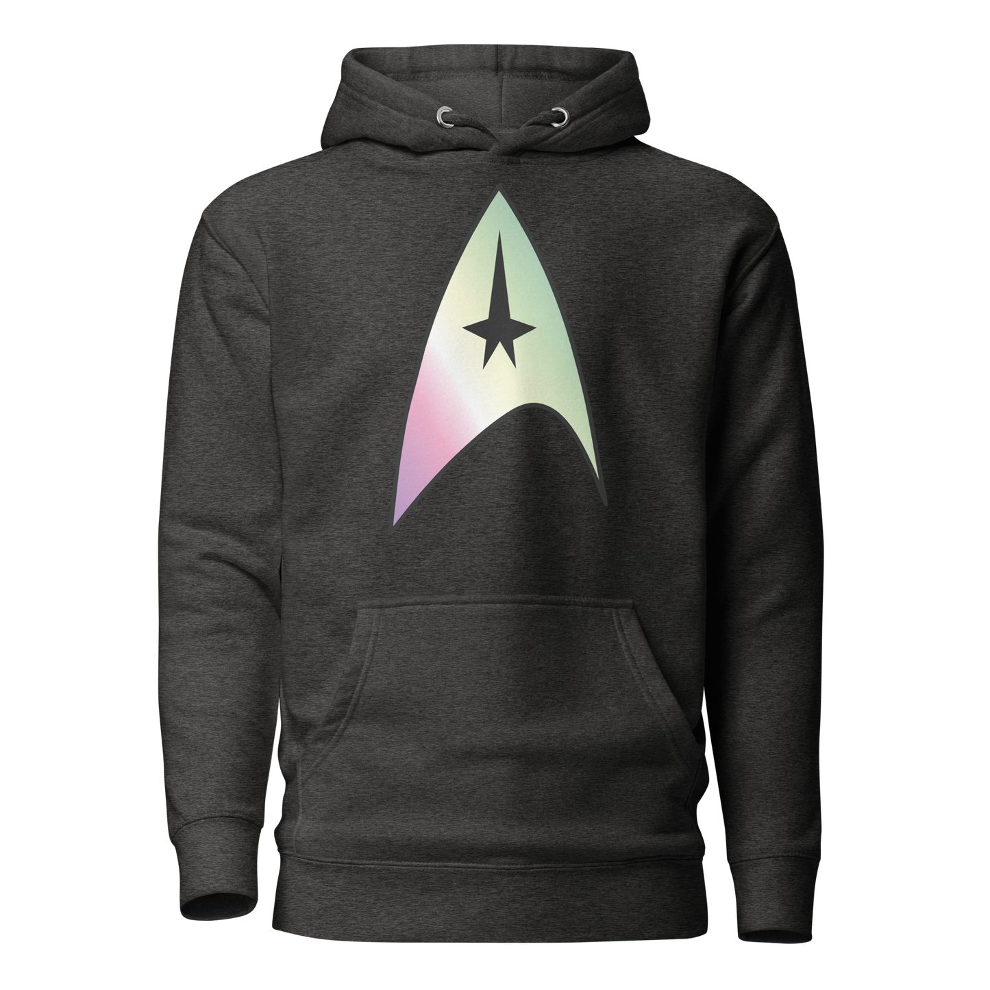 Starfleet Insignia - Genderfae Pride Unisex Hoodie