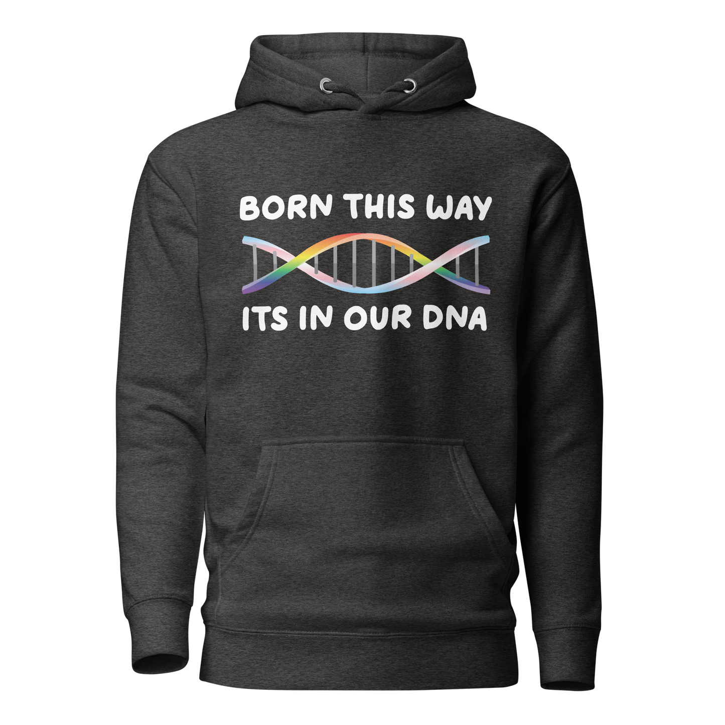 Born This Way - Rainbow/Trans Unisex Hoodie