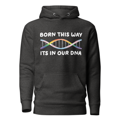 Born This Way - Rainbow/Trans Unisex Hoodie