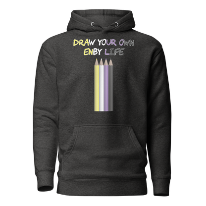 Draw Your Own Enby Life Unisex Hoodie