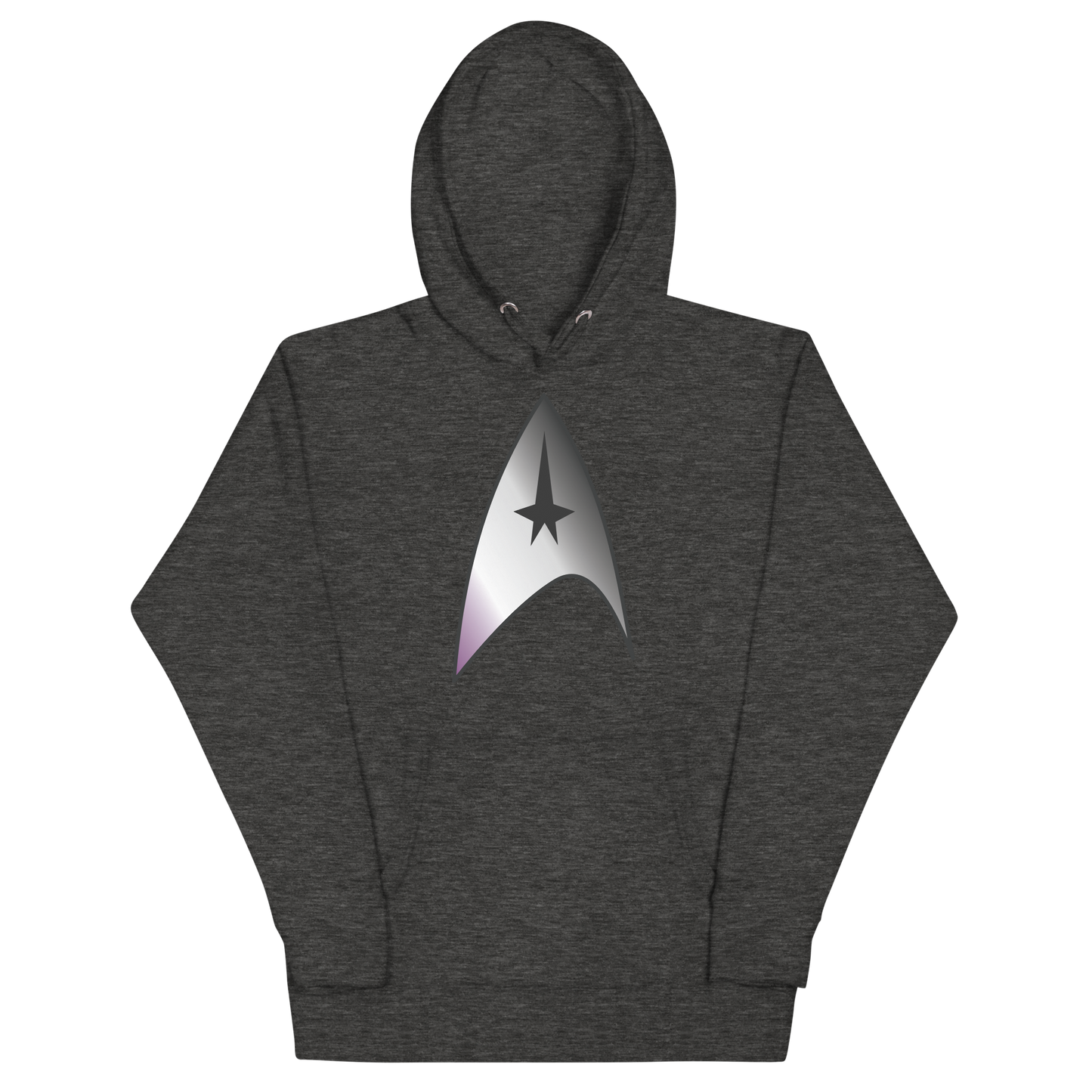 Starfleet Insignia - Asexual/Demisexual Pride Unisex Hoodie