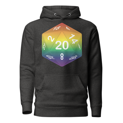 Pride Dice - Rainbow Unisex Hoodie