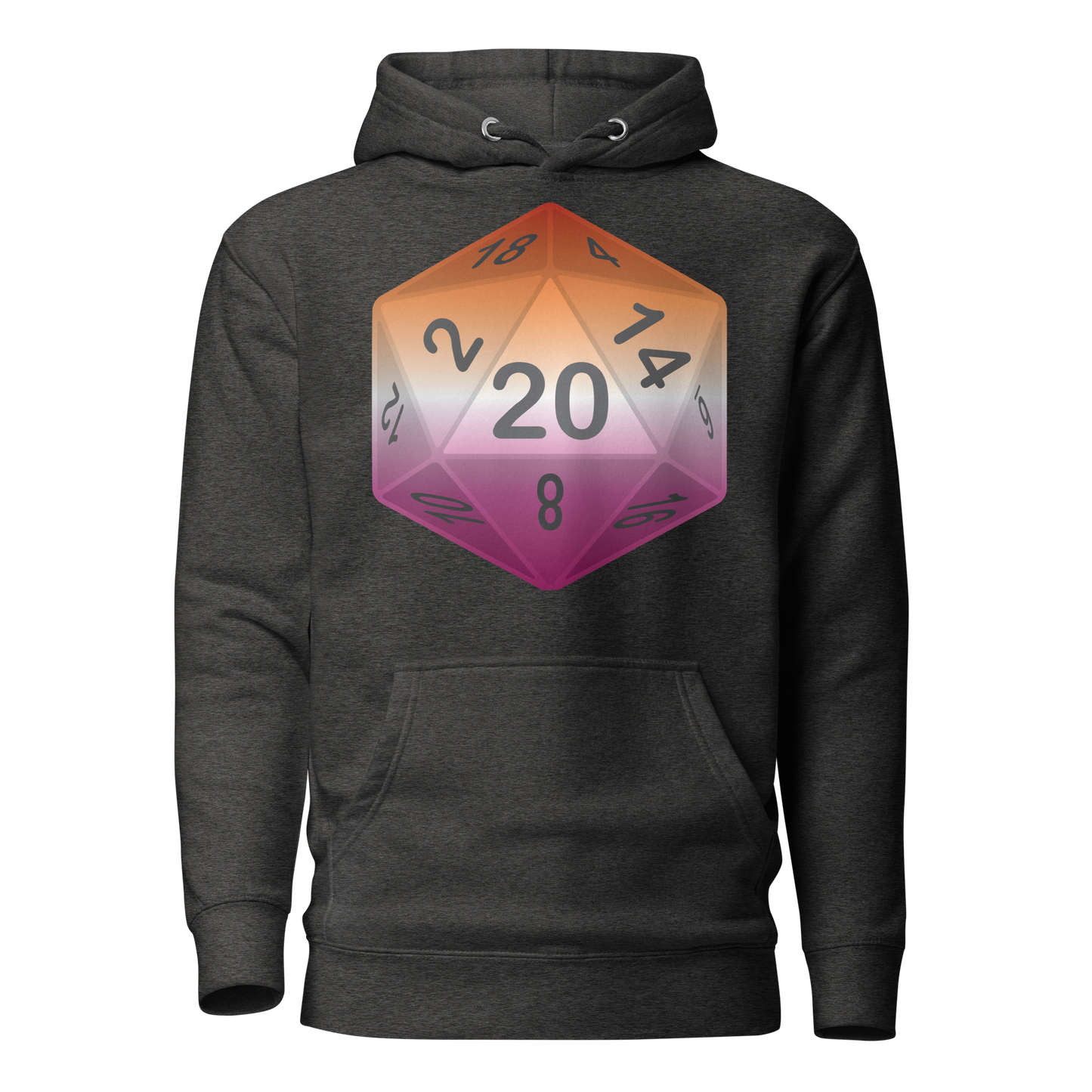 Pride Dice - Lesbian Unisex Hoodie