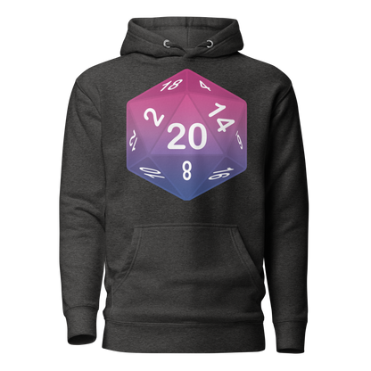 Pride Dice - Bisexual Unisex Hoodie