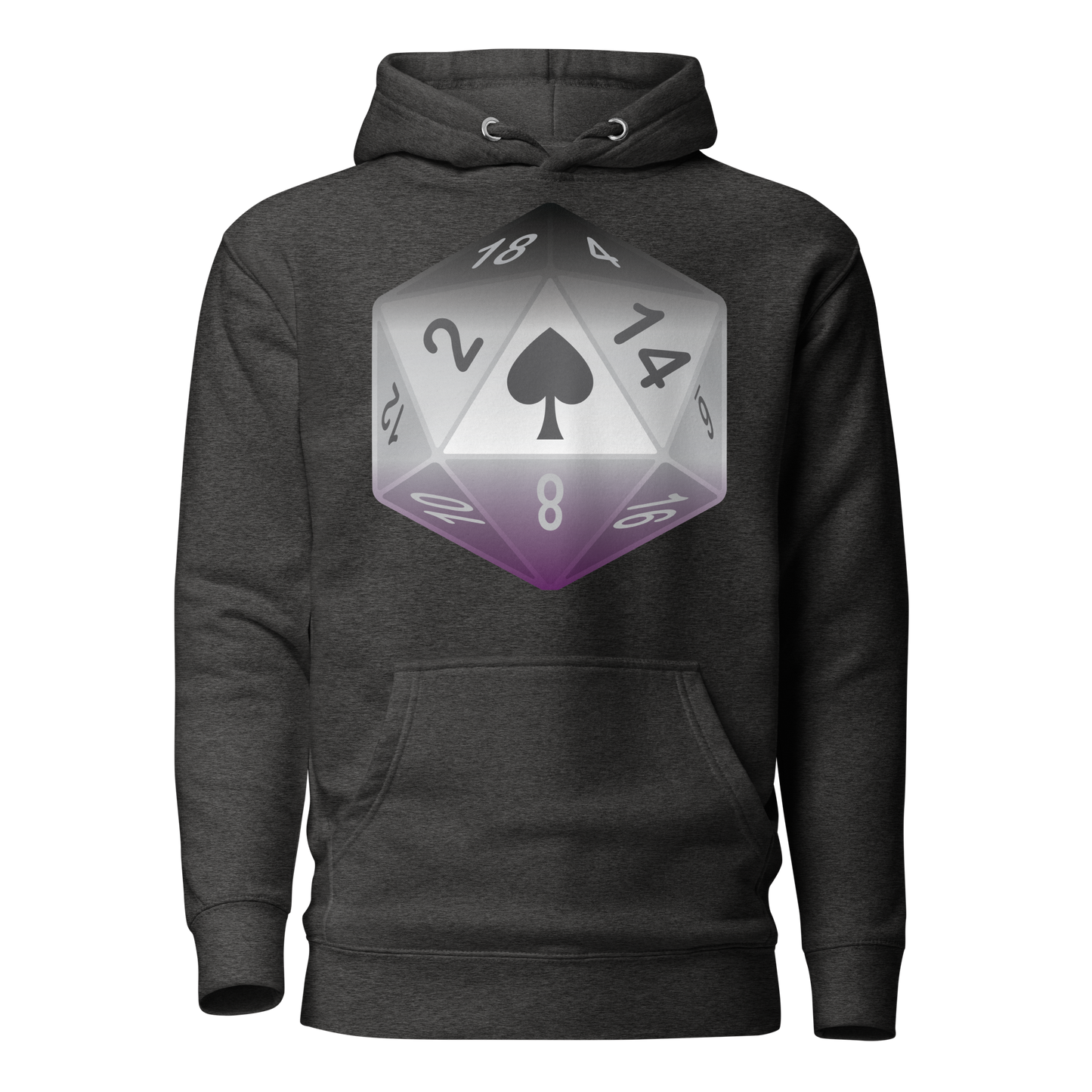 Pride Dice - Asexual Unisex Hoodie