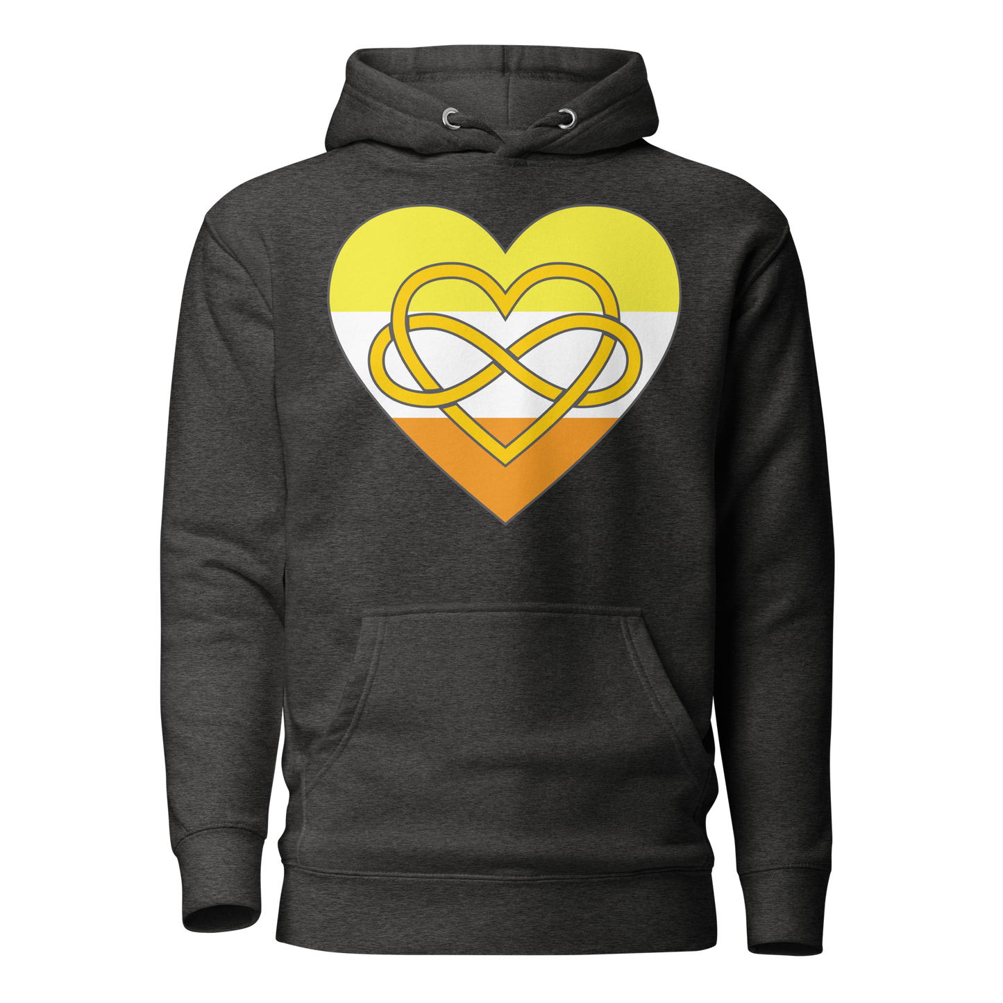 Polyamory Infinity Heart Maverique Pride Unisex Hoodie