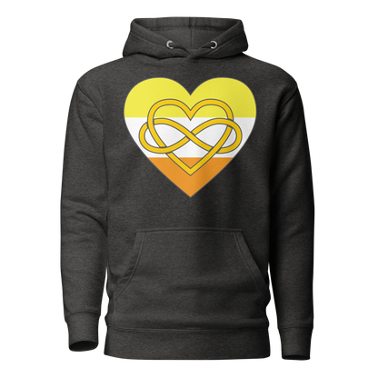 Polyamory Infinity Heart Maverique Pride Unisex Hoodie