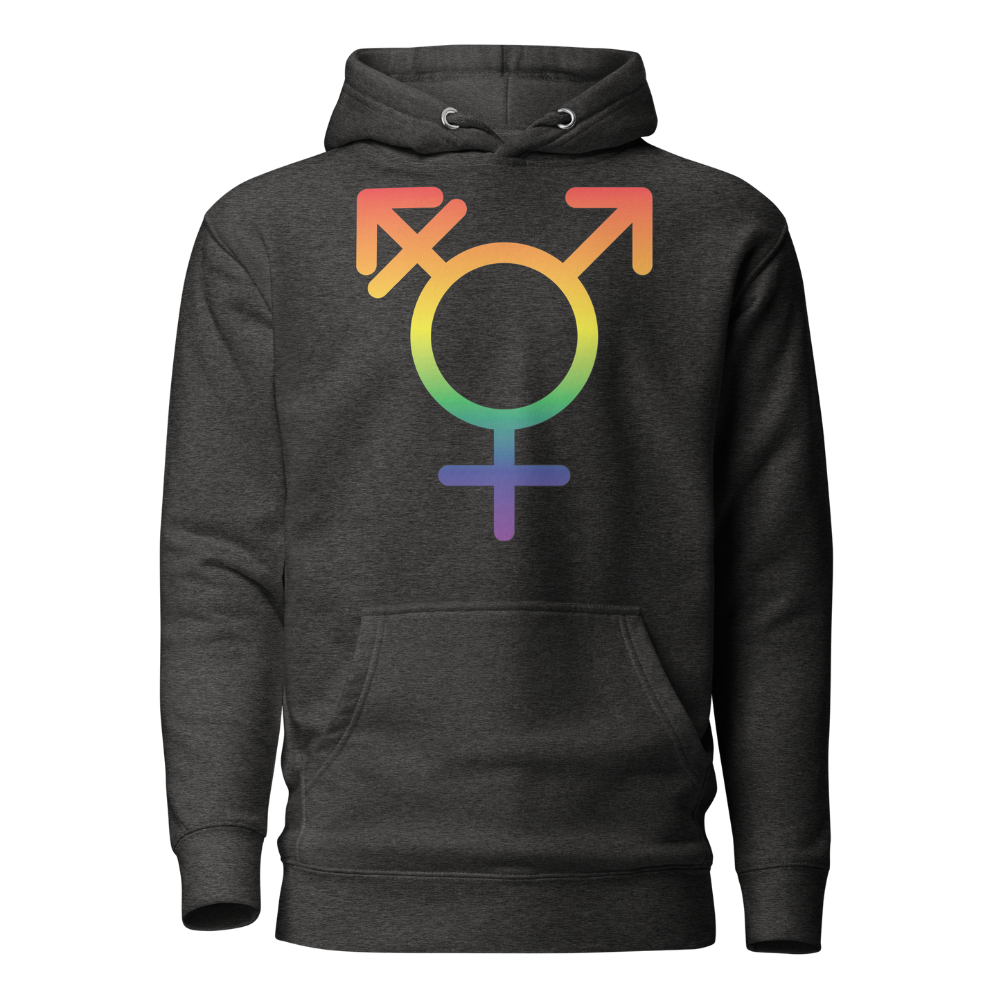 Transgender Symbol - Rainbow Pride Unisex Hoodie