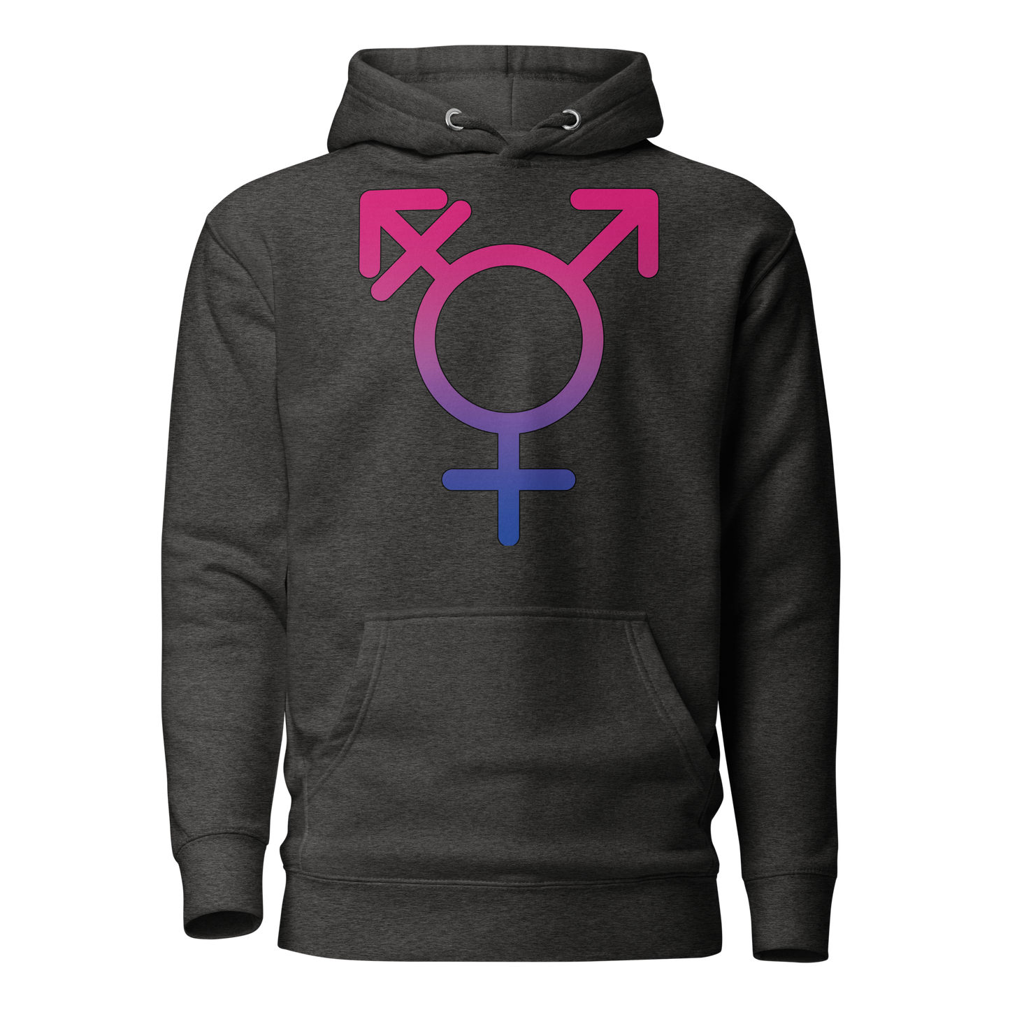 Transgender Symbol - Bisexual Pride Unisex Hoodie