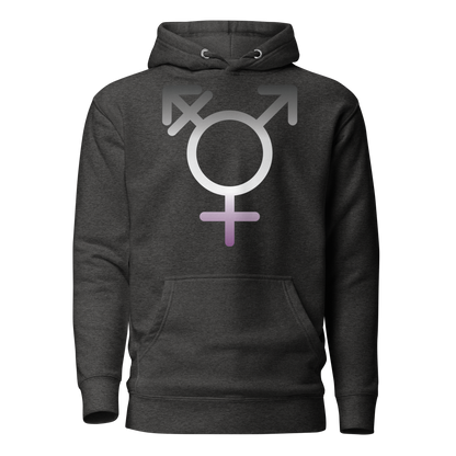 Transgender Symbol - Asexual/Demisexual Pride Unisex Hoodie