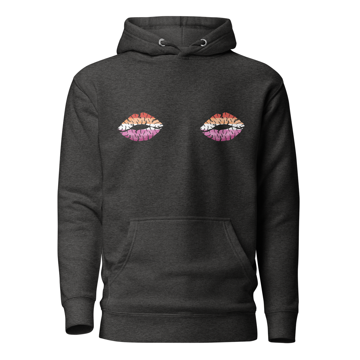 Lesbian Boob Kisses Unisex Hoodie