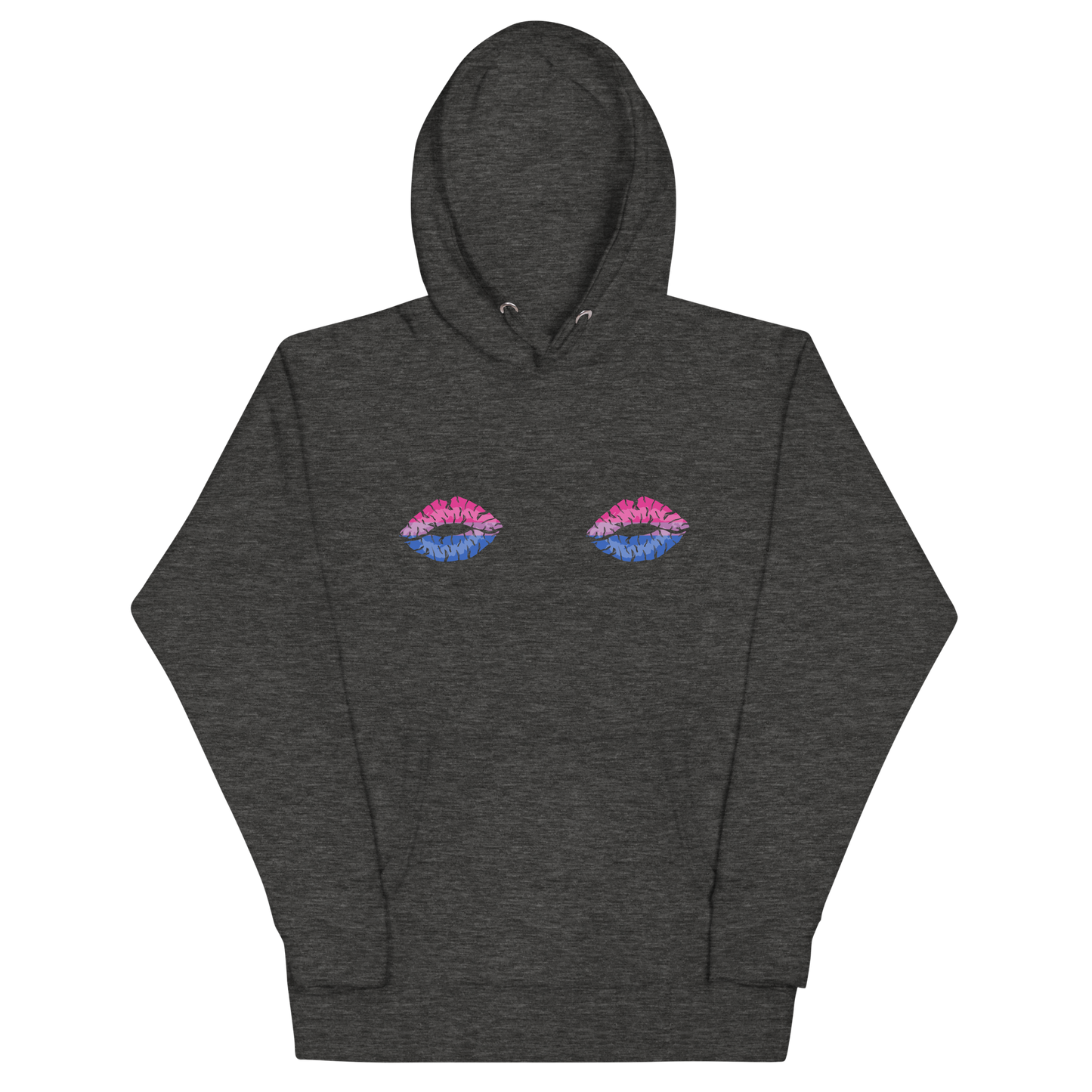 Bi Boob Kisses Unisex Hoodie