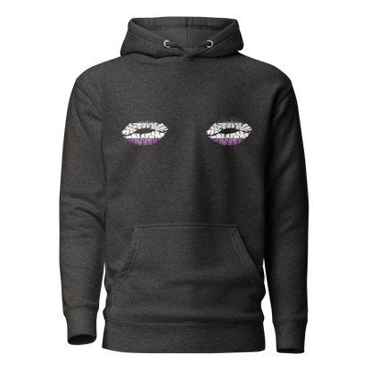 Ace Boob Kisses Unisex Hoodie