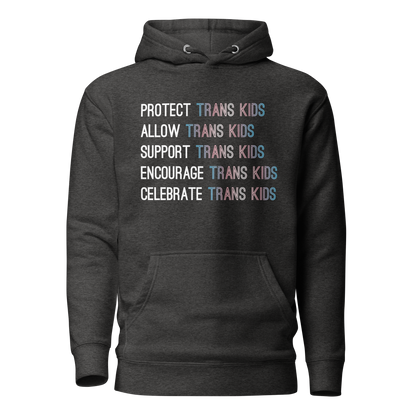 Support Trans Kids Unisex Hoodie