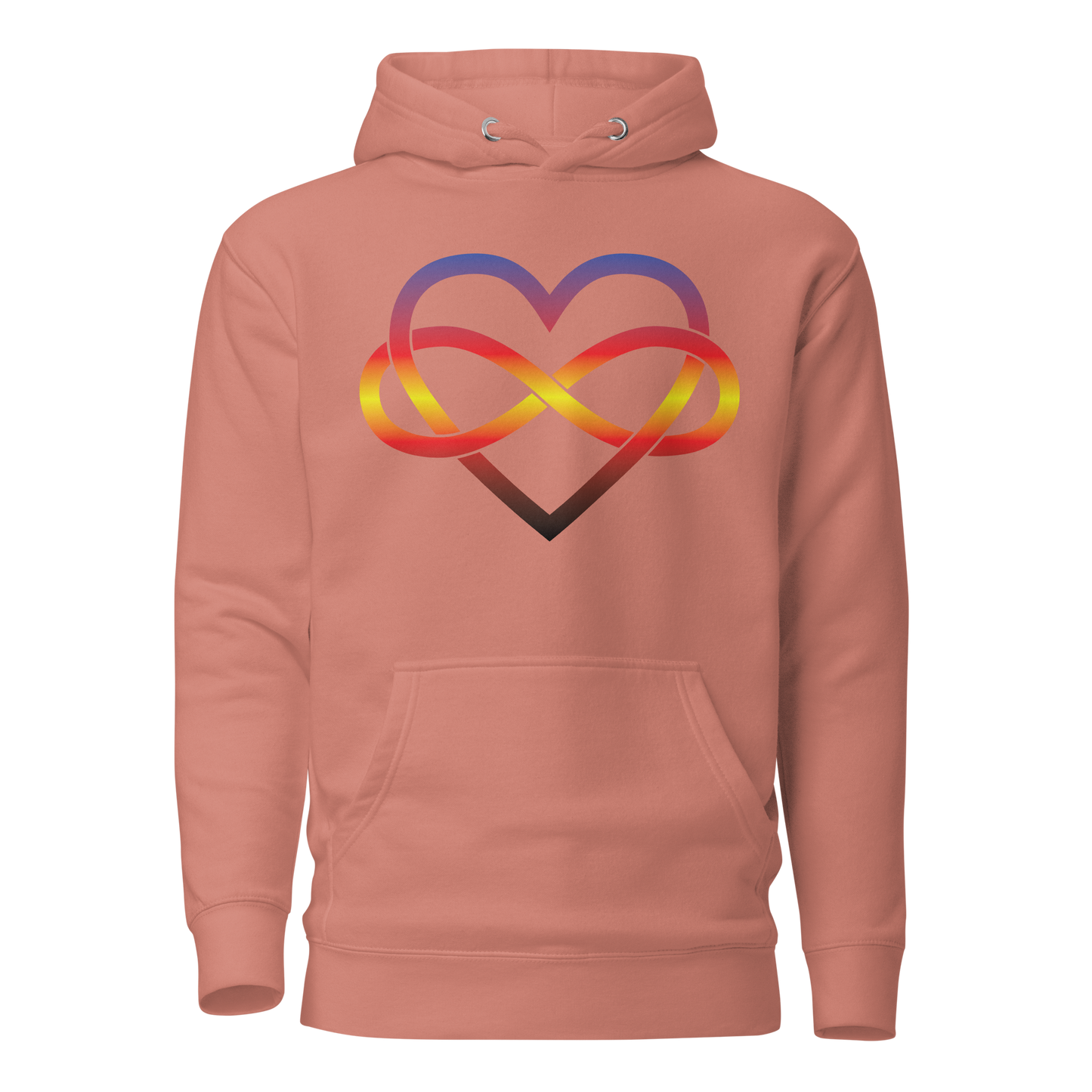 Polyamory Infinity Heart - Polyamory Unisex Hoodie