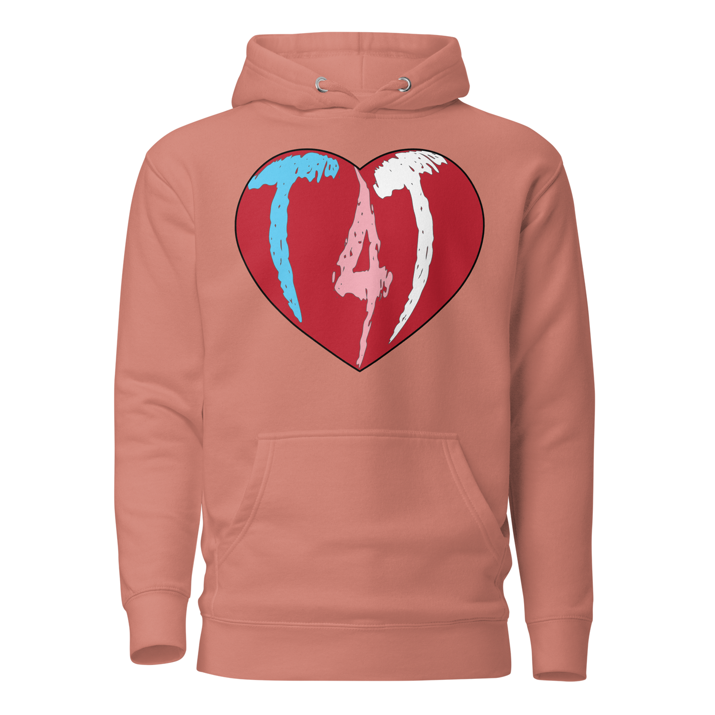 T4T Heart Unisex Hoodie