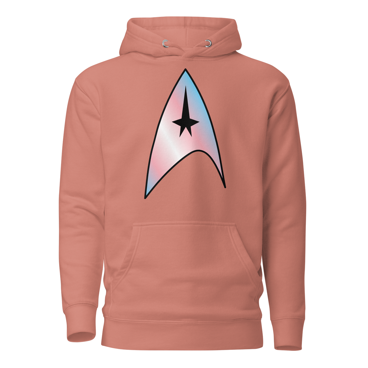 Starfleet Insignia - Trans Pride Unisex Hoodie