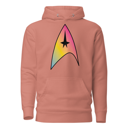 Starfleet Insignia - Pansexual Pride Unisex Hoodie