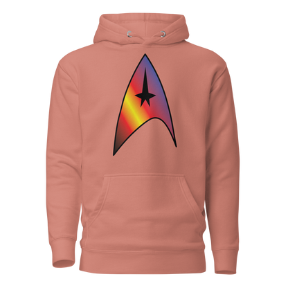 Starfleet Insignia - Polyamory Pride Unisex Hoodie