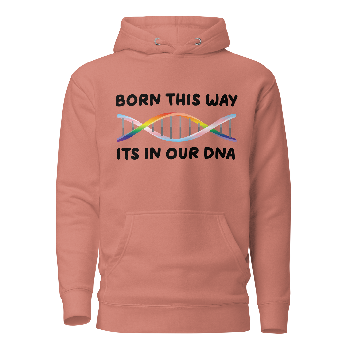 Born This Way - Rainbow/Trans Unisex Hoodie