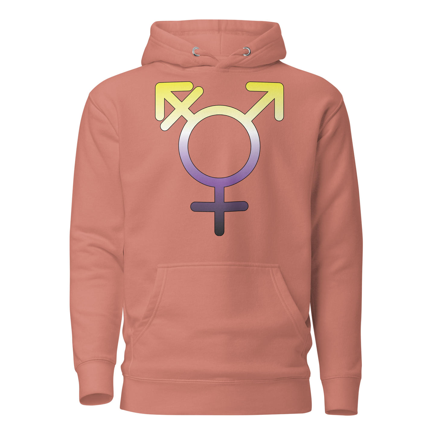 Transgender Symbol - Non-binary Pride Unisex Hoodie