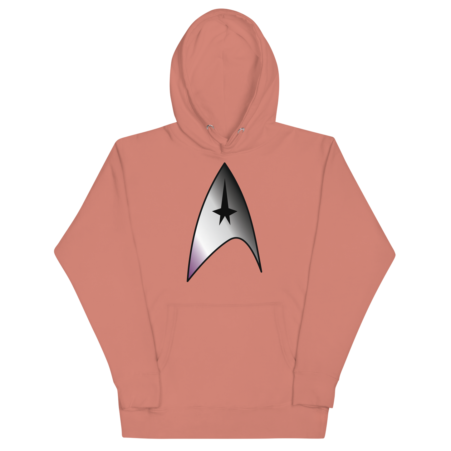 Starfleet Insignia - Asexual/Demisexual Pride Unisex Hoodie