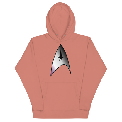 Starfleet Insignia - Asexual/Demisexual Pride Unisex Hoodie