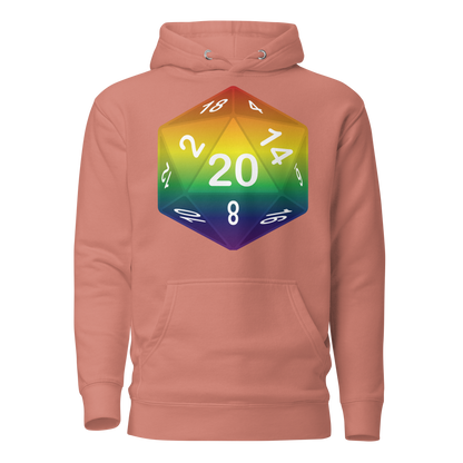 Pride Dice - Rainbow Unisex Hoodie