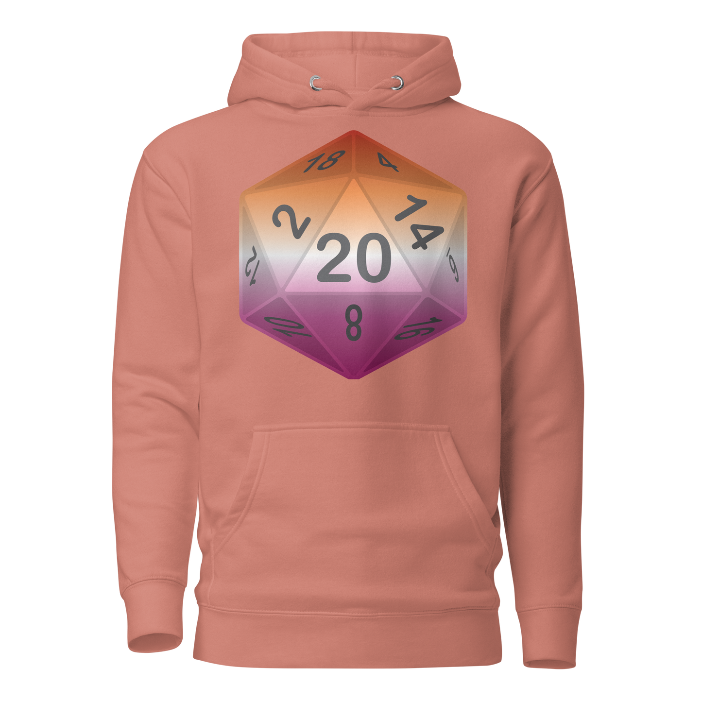 Pride Dice - Lesbian Unisex Hoodie