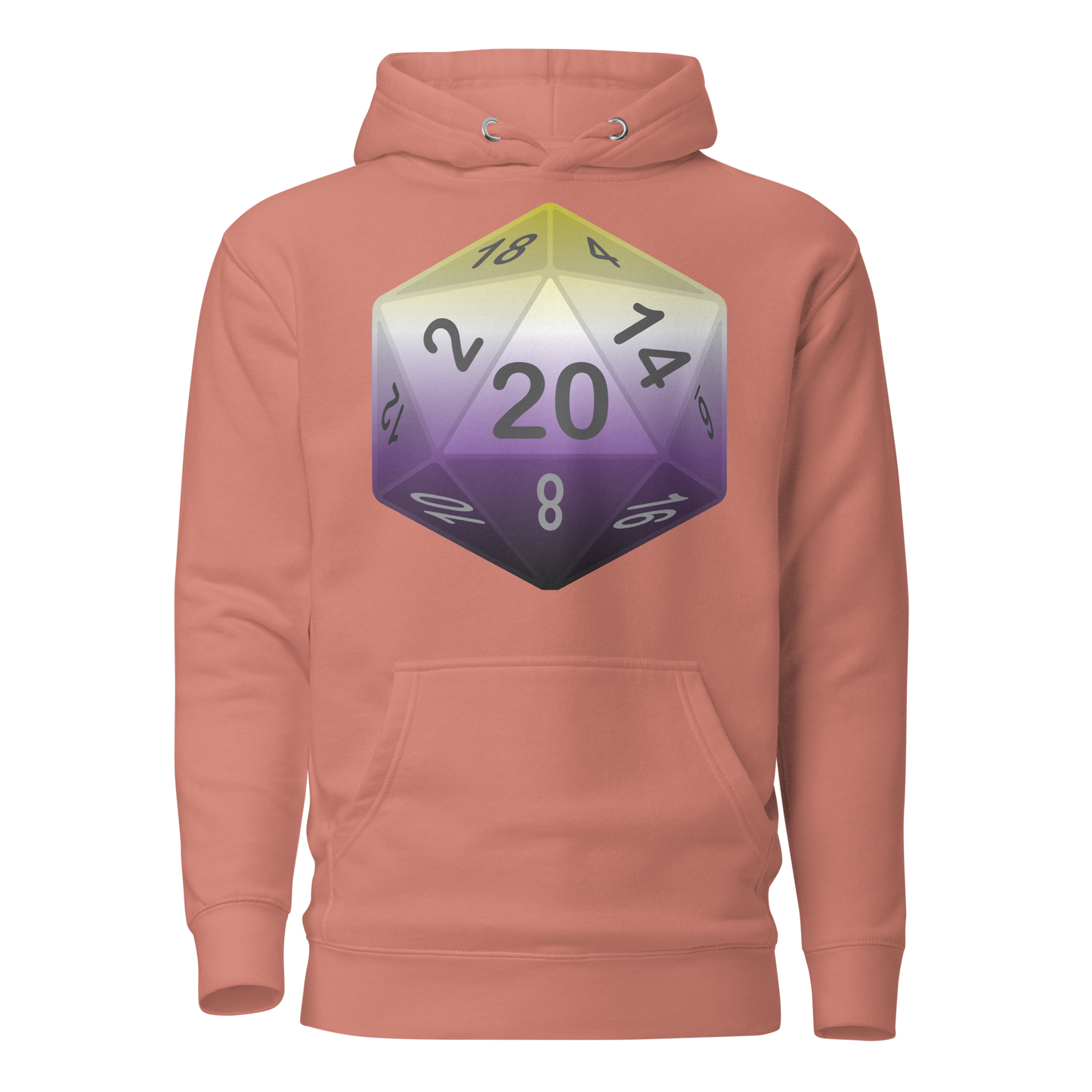 Pride Dice - Non-binary Unisex Hoodie