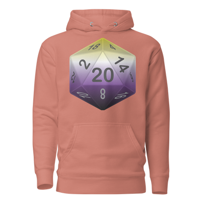 Pride Dice - Non-binary Unisex Hoodie