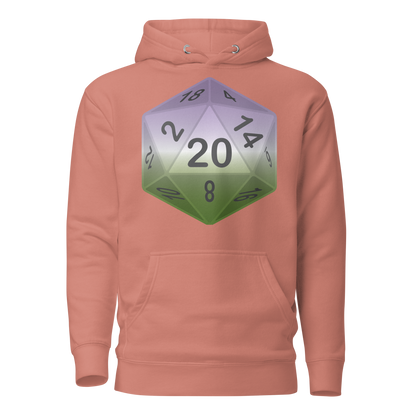 Pride Dice - Genderqueer Unisex Hoodie