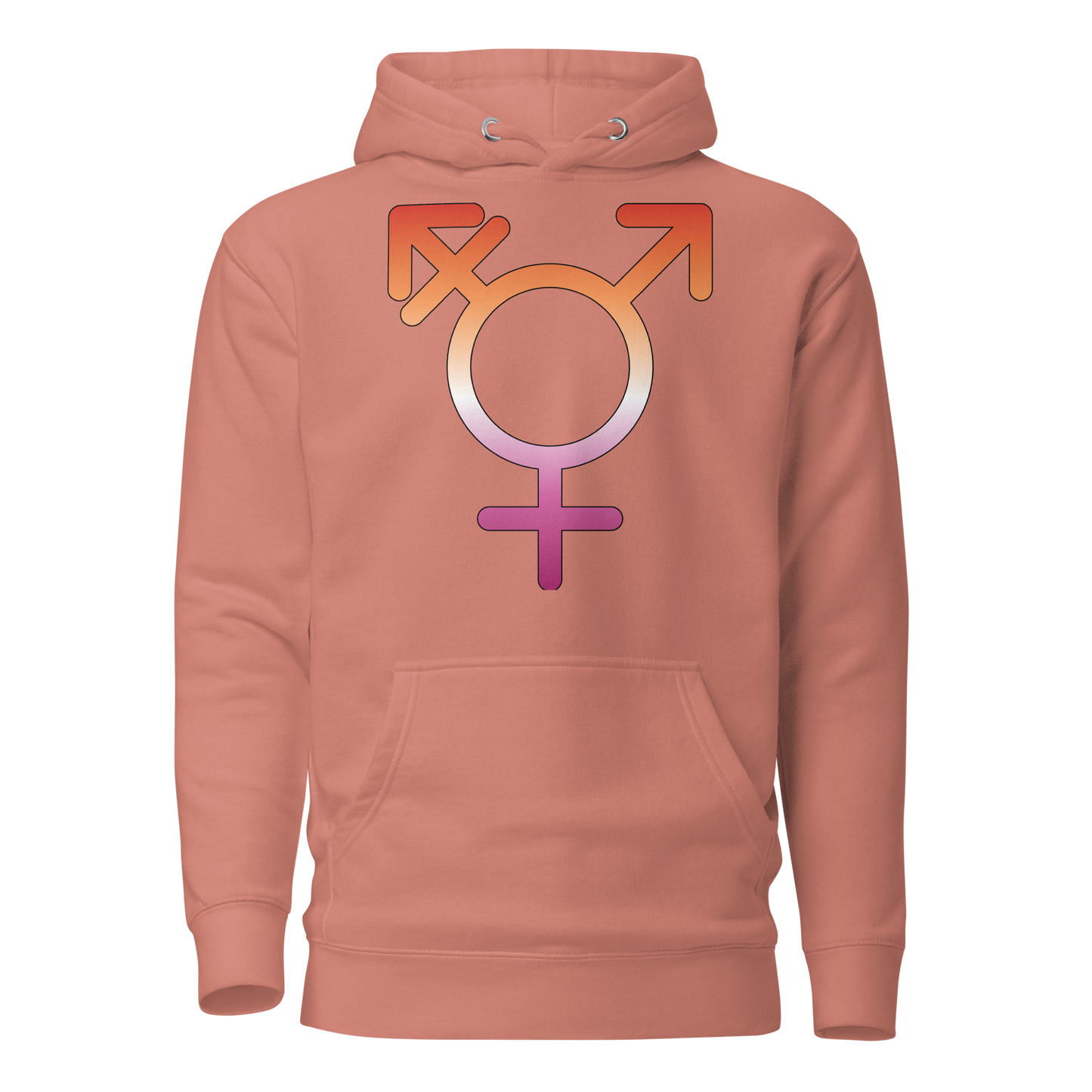 Transgender Symbol - Lesbian Pride Unisex Hoodie